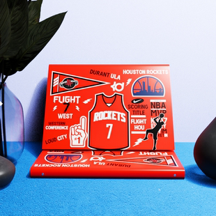 湖人东契奇周边笔记本个性道林纸手账A5本子空白学生通用男女礼物