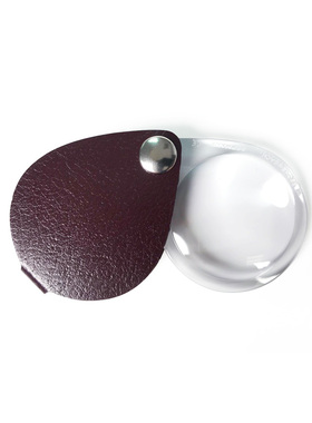 德国原装进口ESCHENBACH宜视宝6倍迷你便携折叠老人阅读放大镜