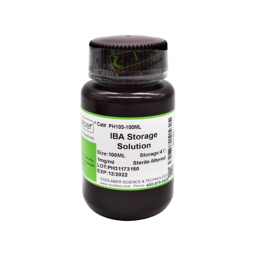 Coolaber/酷来搏 PH103 IBA储存液（1mg/mL，除菌） 100mL