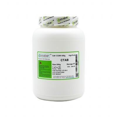 Coolaber/酷来搏 CC3991 CTAB 十六烷基三甲基溴化铵 100g/500g
