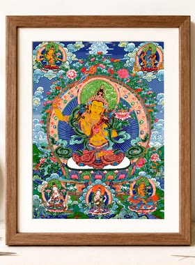 【ZZ7288-唐卡文殊】十字绣2026年新款餐厅客厅挂画简约唐卡系列