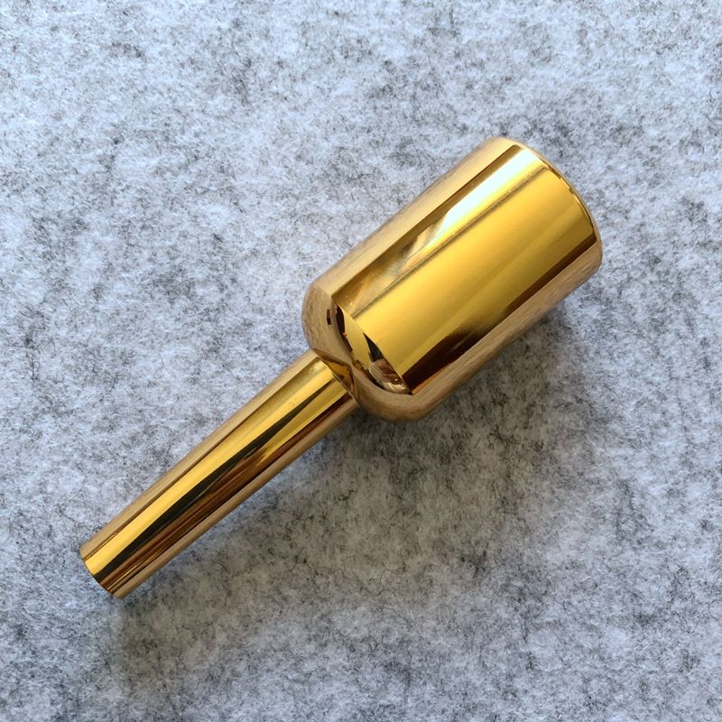 加重小号号嘴金色镀银7C/