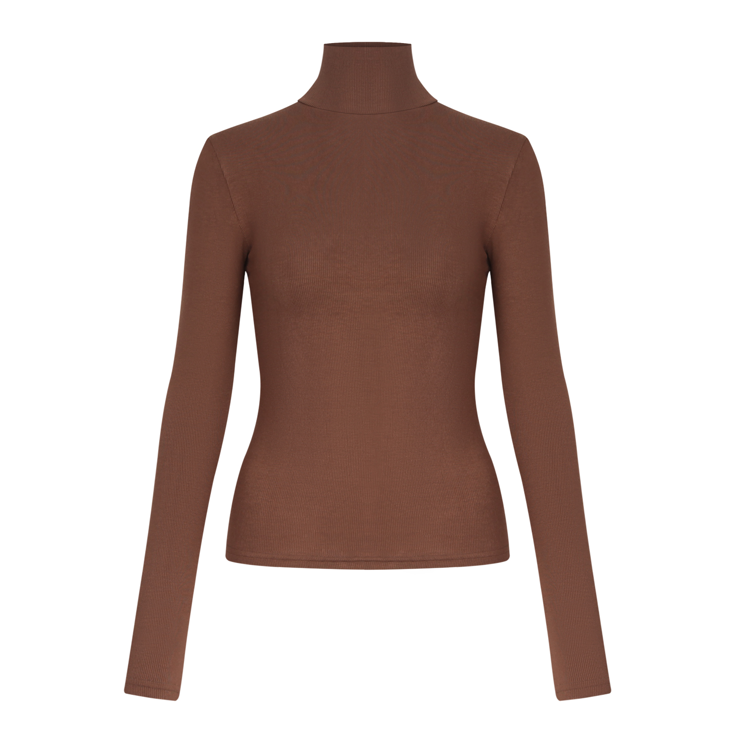 自制磨毛保暖高领T恤女秋冬弹力灰色长袖内搭紧身性感打底