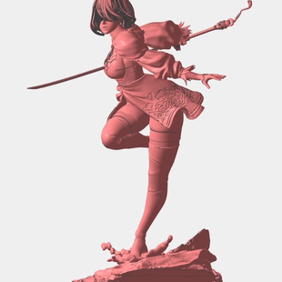 手办白模gk白胚动漫游戏拼装精3d打印gk白模练手尼尔新版树脂白模