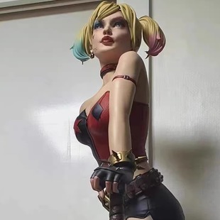 白模手办gk白模练手蝙蝠侠小丑女动漫拼装分件高精3D打印游戏白模