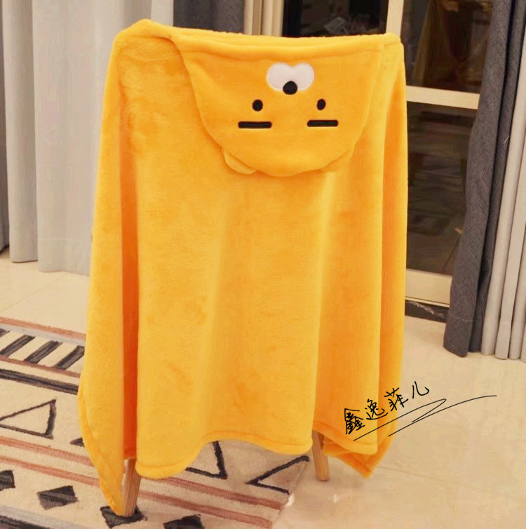 kakao披风懒人毯子卡通空调冬季