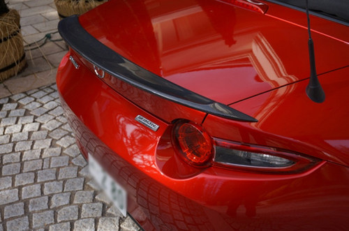 适用马自达MX5 Miata ND5RC RF碳纤维尾翼 包围改装压尾翼Spoiler