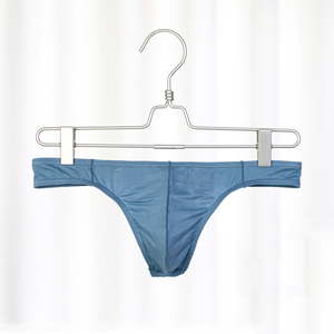 男士丁字内裤莫代尔性感激凸囊袋小三角低腰个性青年露臀运动T裤