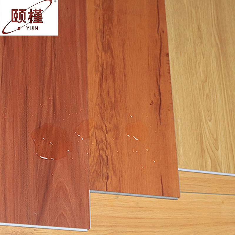 卡扣式spc锁扣地板加厚耐磨防水家用石塑复合木纹地板pvc石晶地板