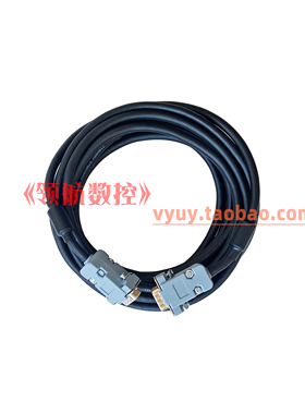 SYNTEC新代系统9针公头RIO标准线通讯线 新代数控DB9数据连接线