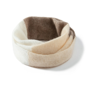 羊绒围脖女套头时尚百搭小围巾护颈椎男韩版薄款针织秋冬保暖脖套