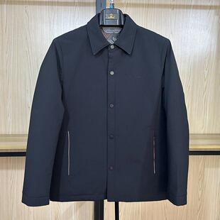 金利来GY男装秋冬季羽绒夹克翻领纯色外套DDZ0279-MK102-99