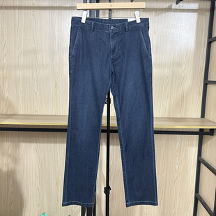 金利来男装牛仔裤春夏款直筒常规休闲长裤MPJ23111415-85