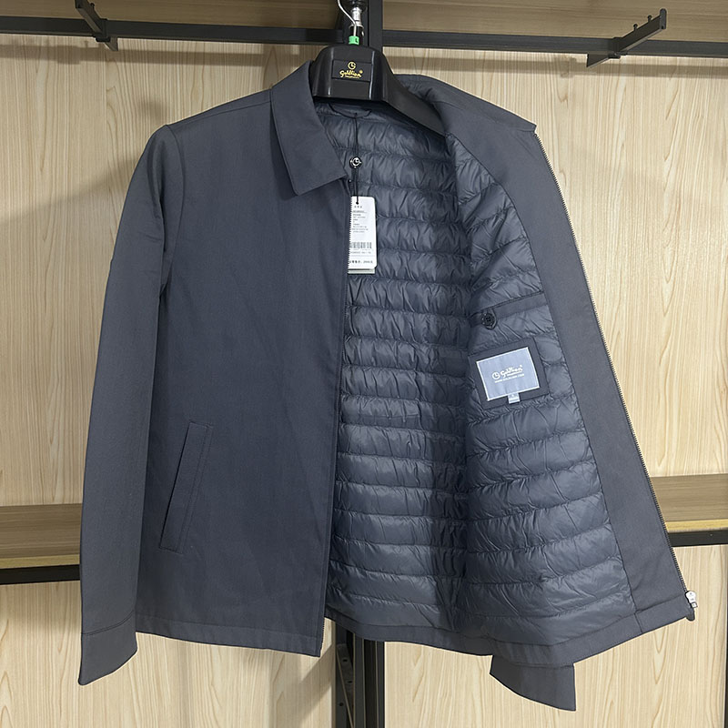 金利来GY男装秋冬夹克羽绒服外套