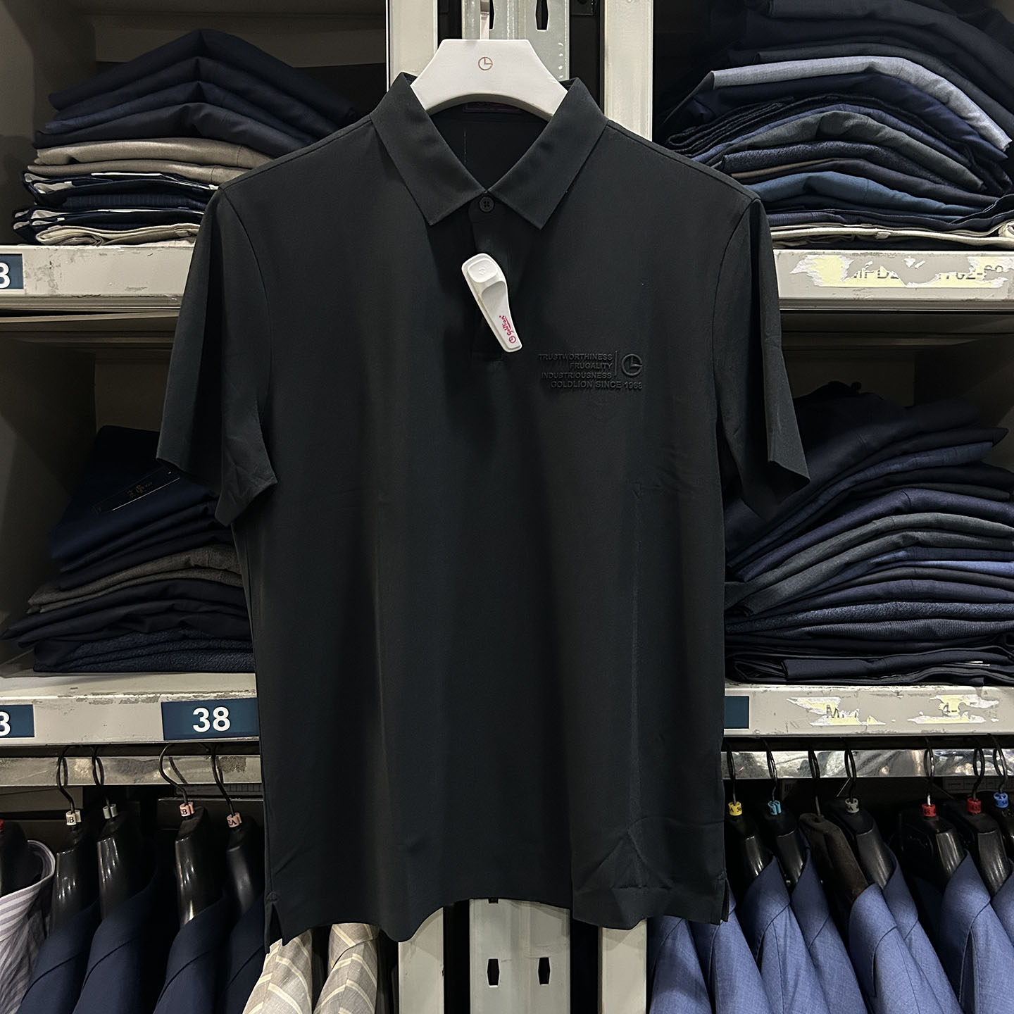 金利来男装T恤夏款抗紫外线常规休闲纯色短袖MTS23321020-99,男装,T恤,淘宝优惠券,粉丝福利购,淘宝优惠卷