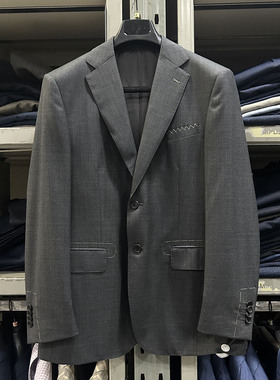 金利来男装西装秋冬款意大利纯羊毛常规西服外套MZTF96016171-78
