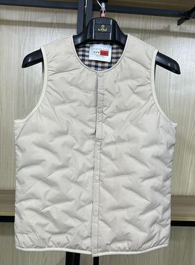 金利来GY男装秋冬轻薄保暖羽绒马甲外套VDR0045-MK109-17