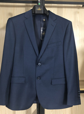 金利来男装西装秋冬款羊毛山羊绒修身纯色外套MZTF35016238-85