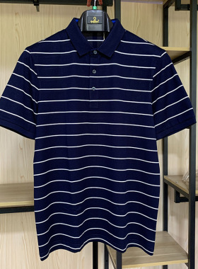 金利来商务男装夏季纯棉面料短袖T恤衫MTS19152008-95