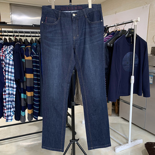 金利来男装春款修身型牛仔裤MPJ18111011-95