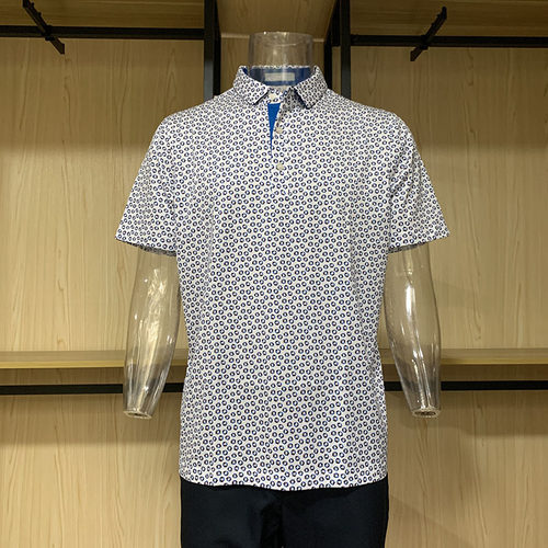 金利来男夏季纯棉短袖休闲T恤衫