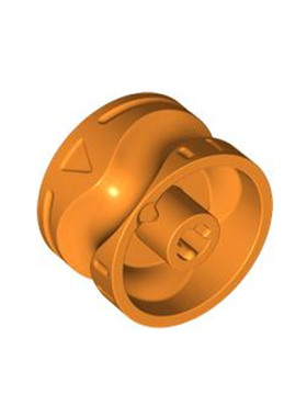 LEGO乐高 科技配件 换挡变速轮零件 橙色 6434574