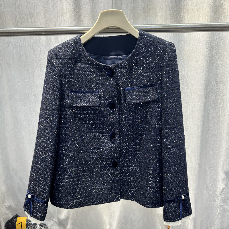 商场同款2026春季款时尚圆领单排扣宽松减龄小香风休闲外套25B-67,女装/女士精品,短外套,淘宝优惠券,粉丝福利购,淘宝优惠卷