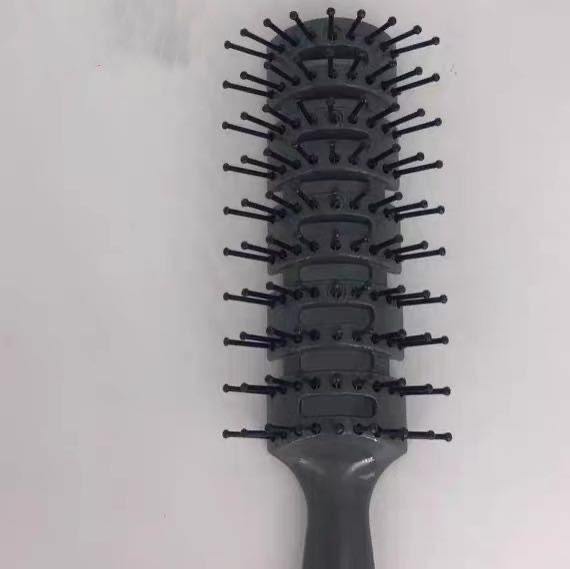 排骨梳男抖音大背头打理蓬松吹弄头发造型鱼骨梳子神器发型师专用