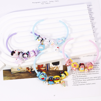 beads卡通串珠可爱帕恰狗手镯库洛米手链原创多巴胺少女闺蜜手饰