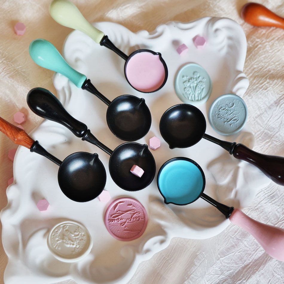 火漆不沾勺子火漆平底勺火漆印章融蜡勺木柄防烫火漆熔炉化蜡勺,文具电教/文化用品/商务用品,放大镜,淘宝优惠券,粉丝福利购,淘宝优惠卷