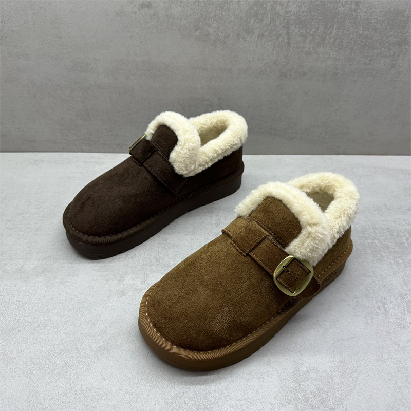 断码处理舒适百搭加绒保暖勃肯鞋