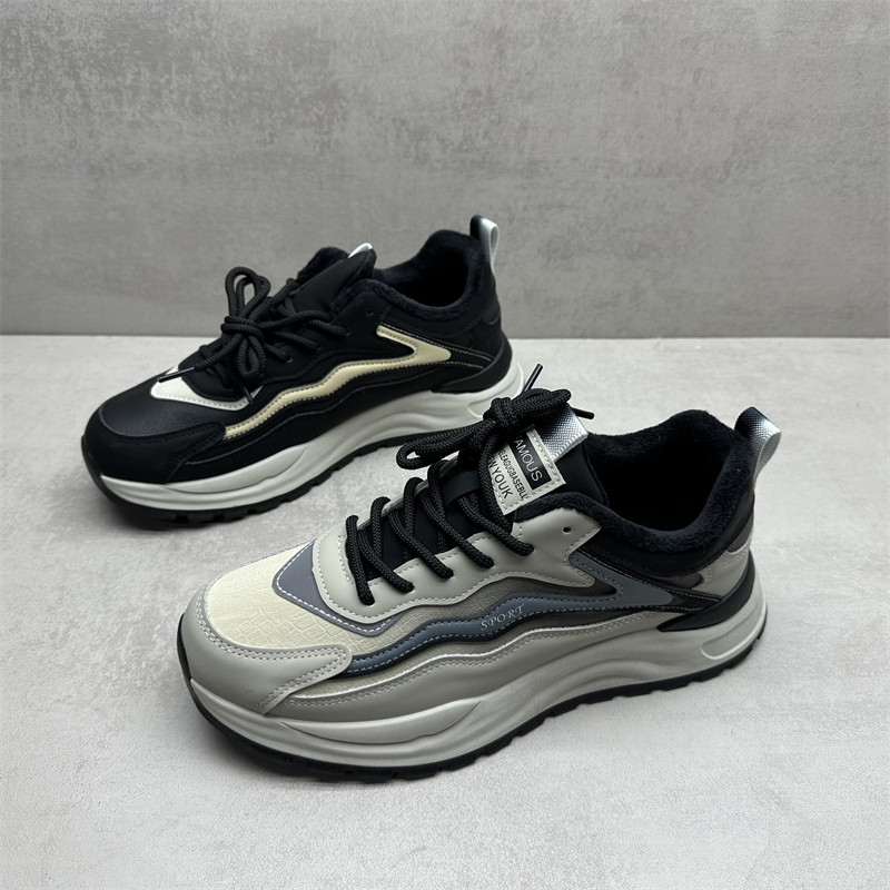 断码处理男鞋时尚休闲加绒运动鞋