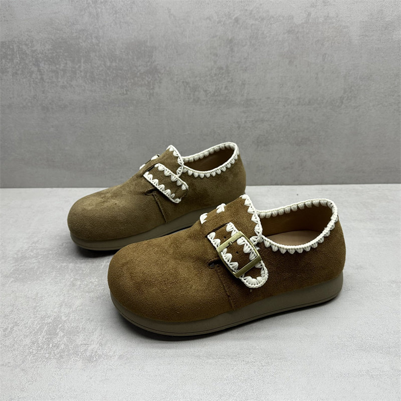 撤柜处理断码女鞋2026春款勃肯鞋复古风一脚蹬圆头平底懒人鞋单鞋,女鞋,勃肯鞋/软木鞋,淘宝优惠券,粉丝福利购,淘宝优惠卷