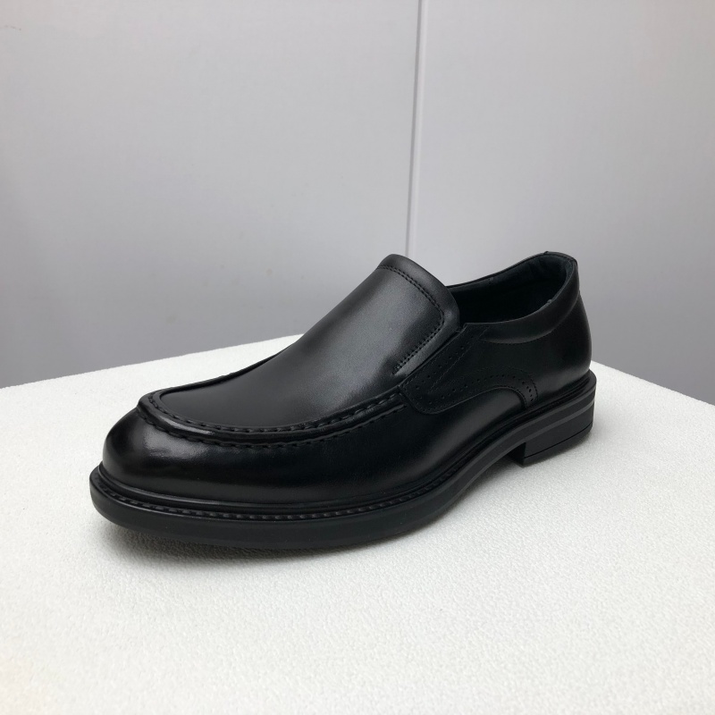 断码处理真皮男鞋英伦风牛皮男鞋