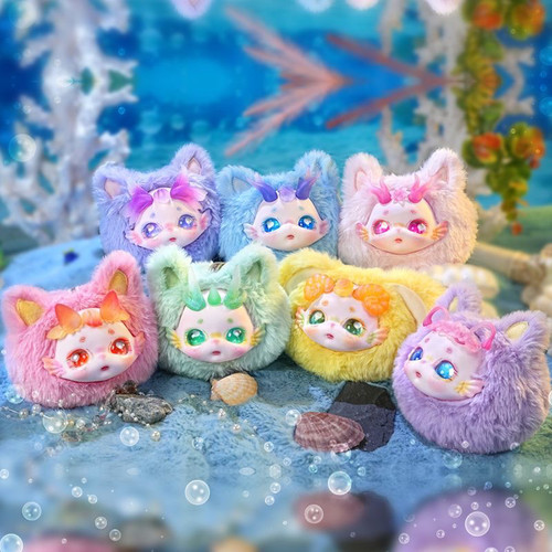 DUMIA森野星漫搪胶毛绒挂件盲盒潮玩公仔玩偶可爱女孩钥匙扣