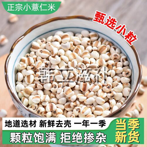 贵州小薏米粒新米正宗农家五谷杂粮煲汤粥米新鲜粗粮食生小薏米仁