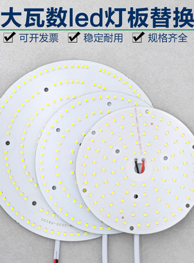 大瓦数工矿灯led灯芯厂房鳍片球泡仓库灯盘光源100w200瓦配件更换