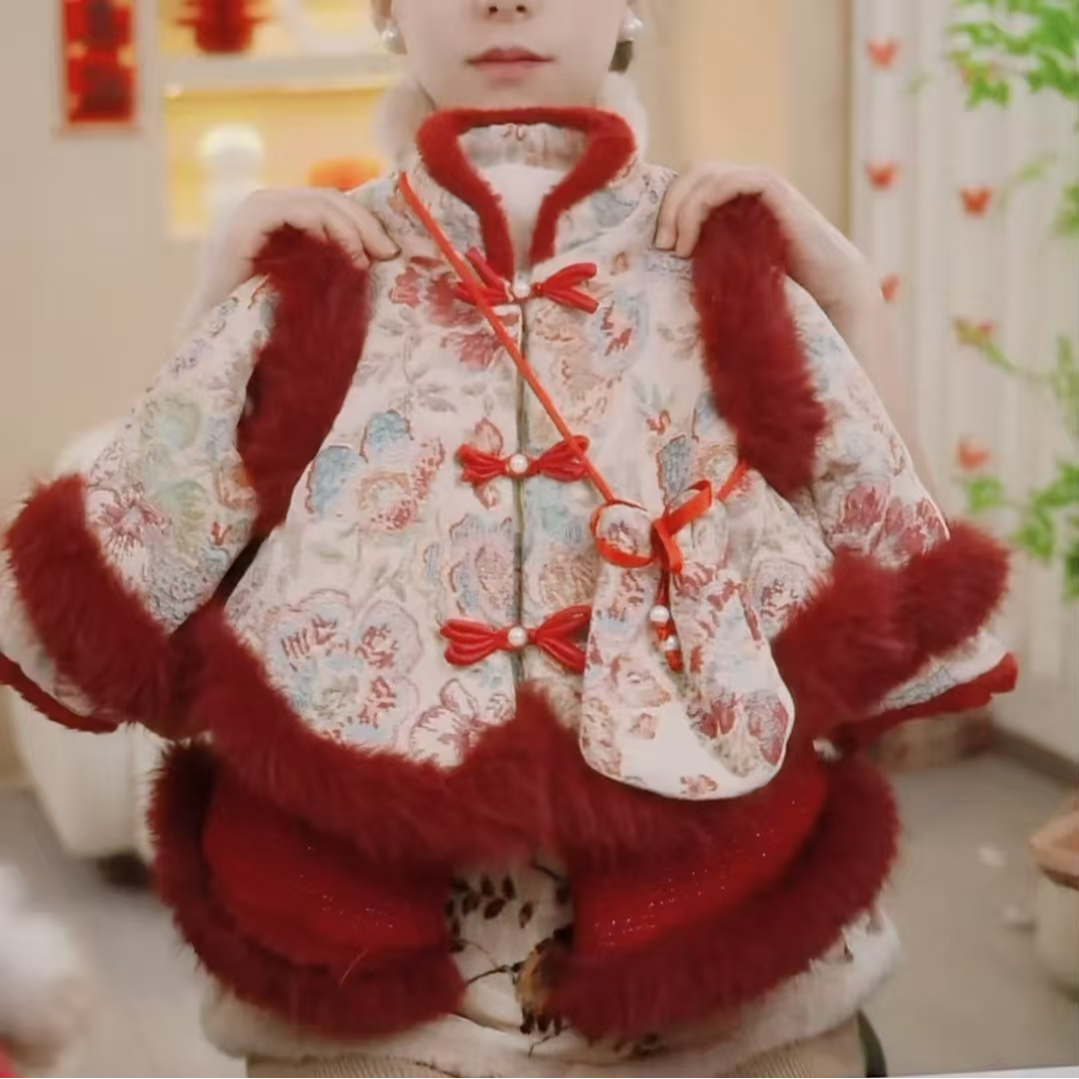 【繁花】女童加绒加厚新年装儿童冬季新中式拜年服女宝宝厚棉服,童装/婴儿装/亲子装,其它,淘宝优惠券,粉丝福利购,淘宝优惠卷