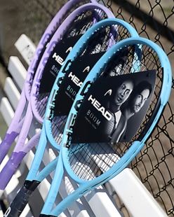 现货26新款Head海德紫色BOOM MP MPL高芙同款全碳素专业网球拍