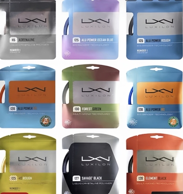 Luxilon力士浪网球线费德勒郑钦文专用Alu Power4G聚酯线顺丰包邮