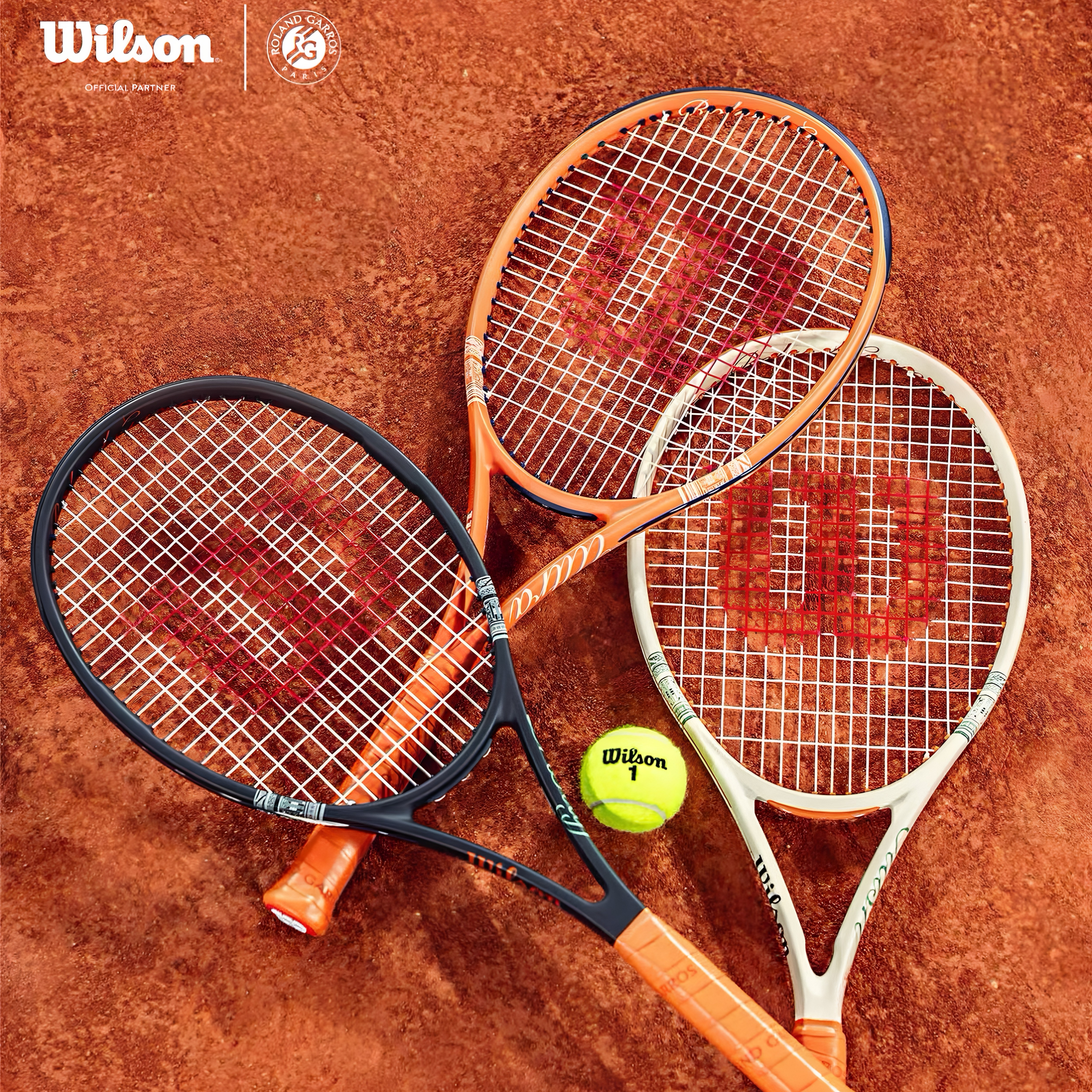 WILSON威尔胜26法网联名CLASH V14 ULTRA威尔逊碳纤维专业网球拍