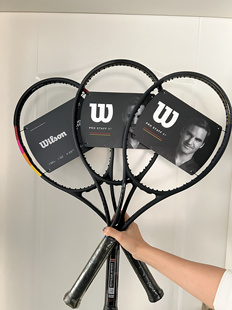 Wilson威尔胜Pro Staff V13球王费德勒小黑拍专业网球拍 正品保真