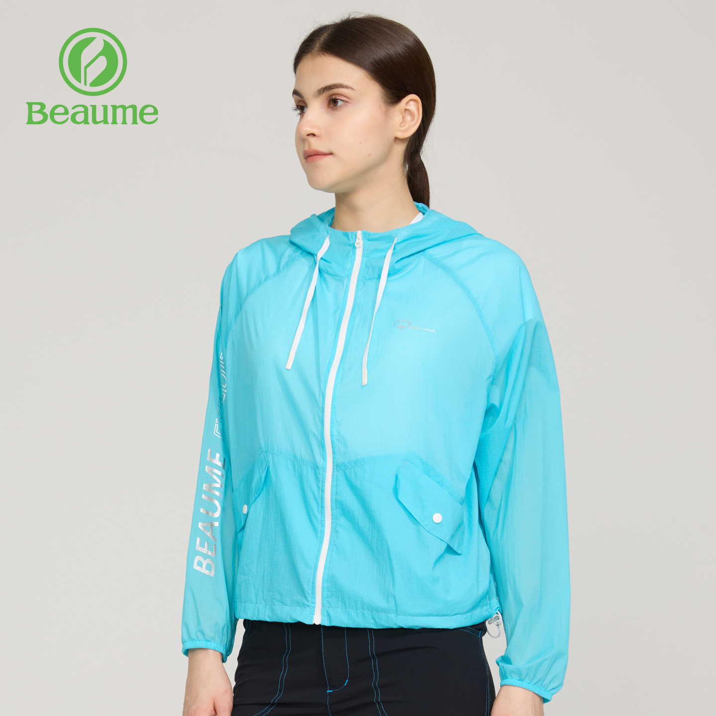 Beaume皮肤衣轻量夹克女春夏遮阳