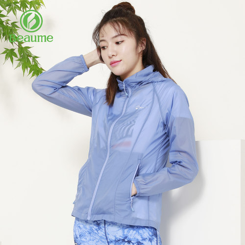 Beaume夏季女轻量夹克透气外套