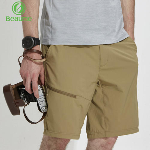 Beaume弹力速干短裤夏季轻薄透气