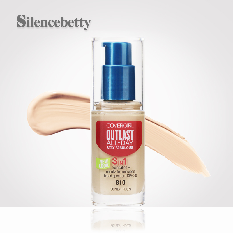 ÃÀ¹úCoverGirl·âÃæÅ®ÀÉOutlast Stay²»ÍÑÉ«³Ö¾ÃÈýºÏÒ»·Ûµ×ÒºSPF20