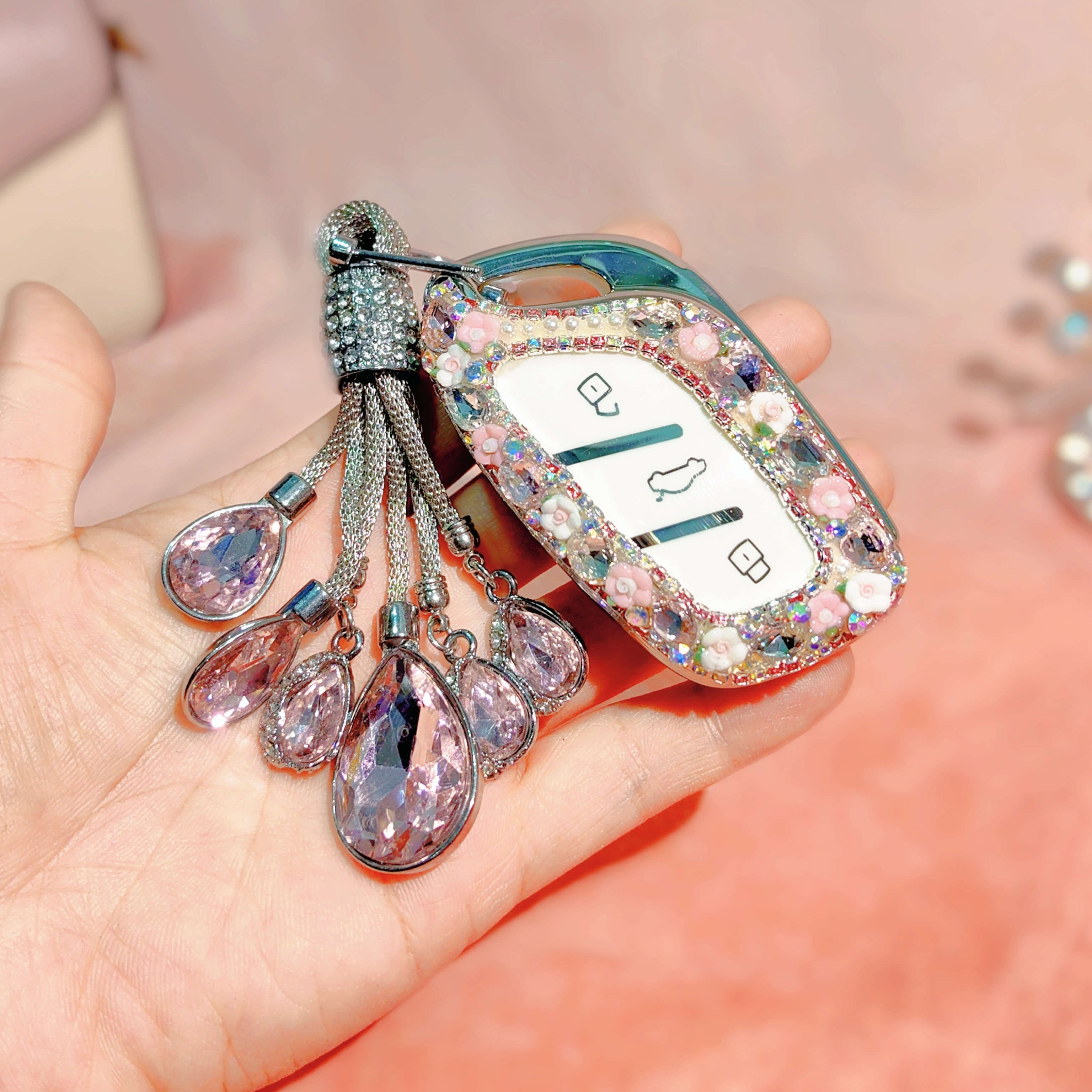 适用荣威科莱威CLEVER钥匙套国潮风荣威i5壳/D7名爵rx3/领航MG5扣