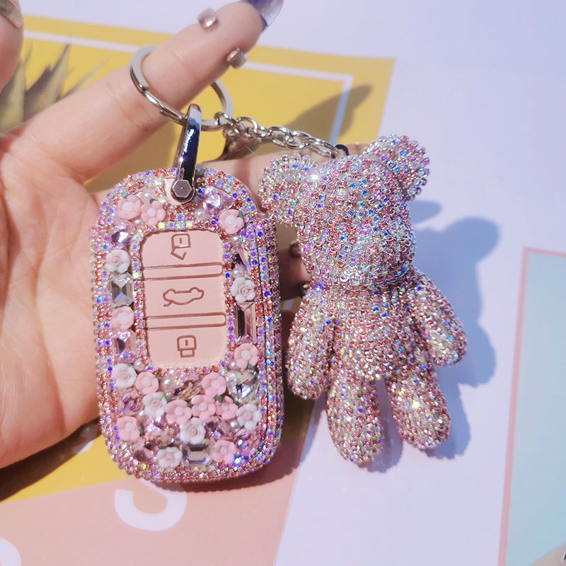 适用荣威rx5钥匙名爵锐行360水钻