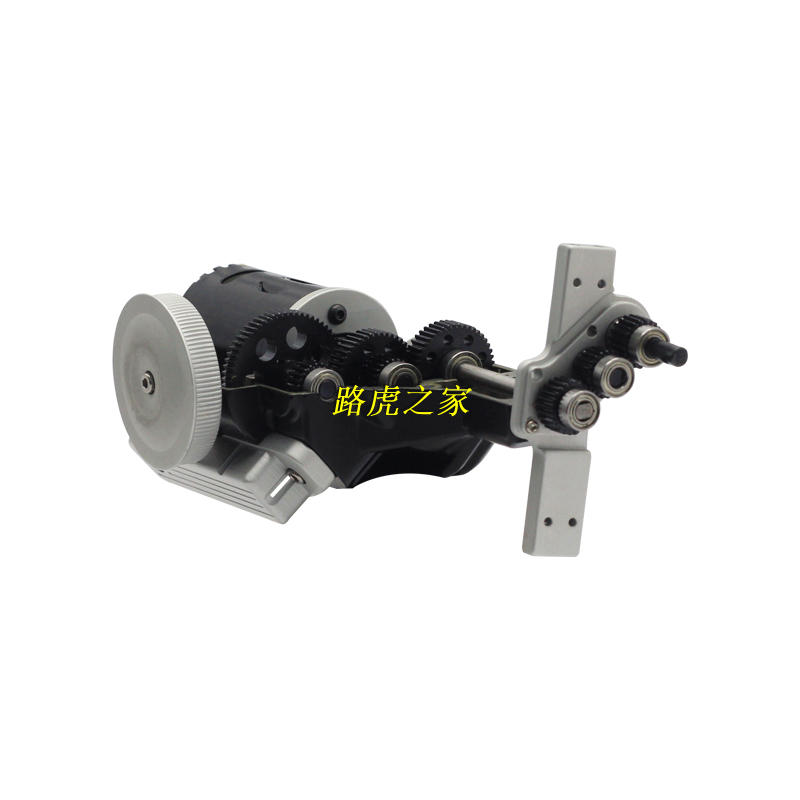 1/10 路虎 D90/D110/D130 仿真模型车 攀爬车专用 全仿真机头 波箱分动箱一体化，合金材质，高度仿真真车