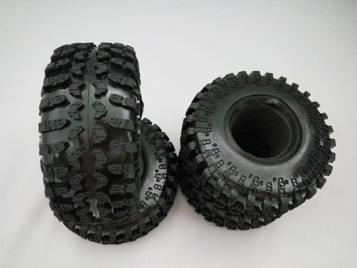 路虎之家 2.2寸 128mm 1:10 Axial 攀爬车通用轮胎  配内胆软胎